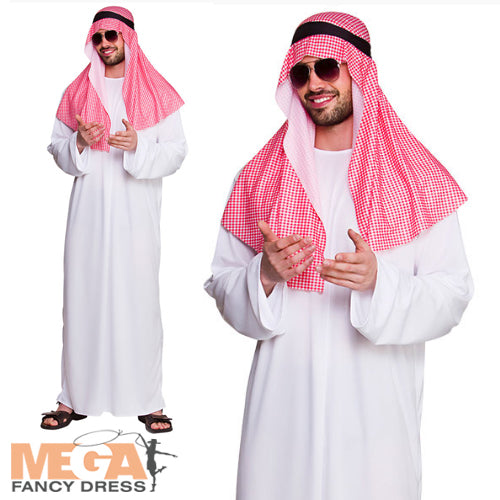 Arab Sheikh Cultural Men's Costume
