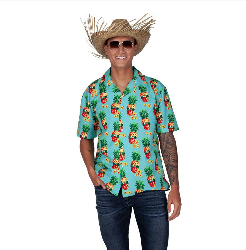 Funky Pineapple Hawaiian Tropical Shirt