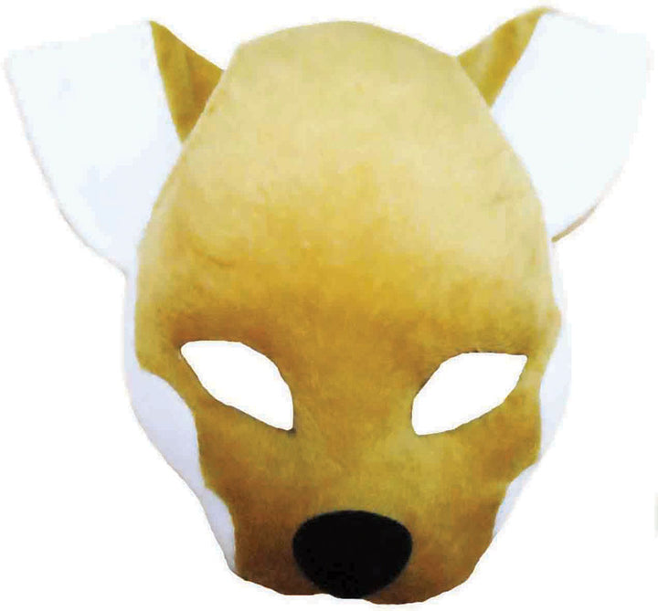 Fox Mask with Sound Fancy Dress Accessory