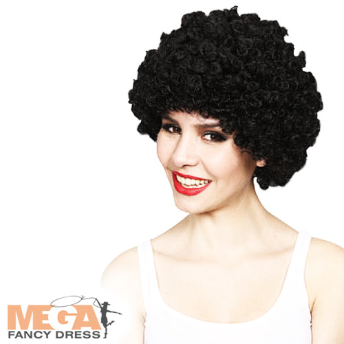 Black Funky Afro Wig