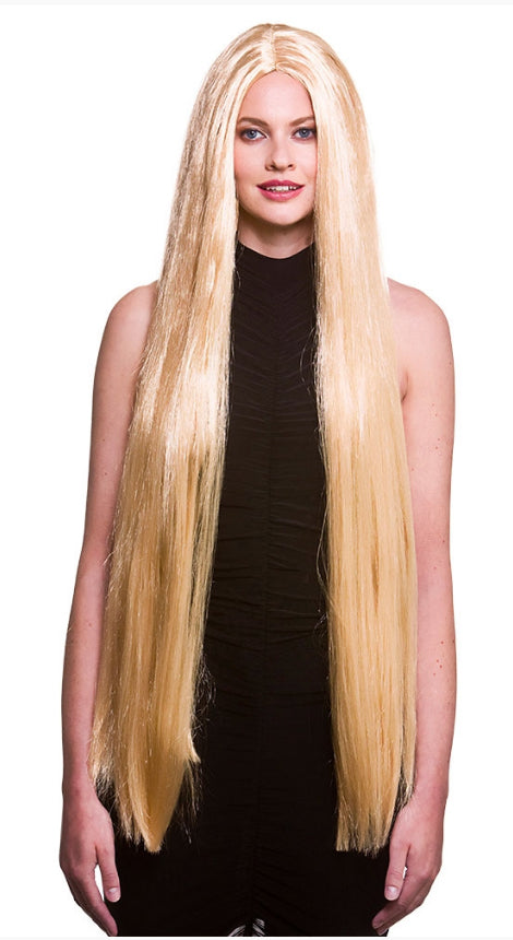 Extra Long Blonde Wig