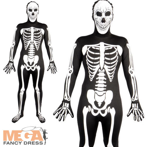 Glow in the Dark Skeleton Skinsuit Halloween Costume