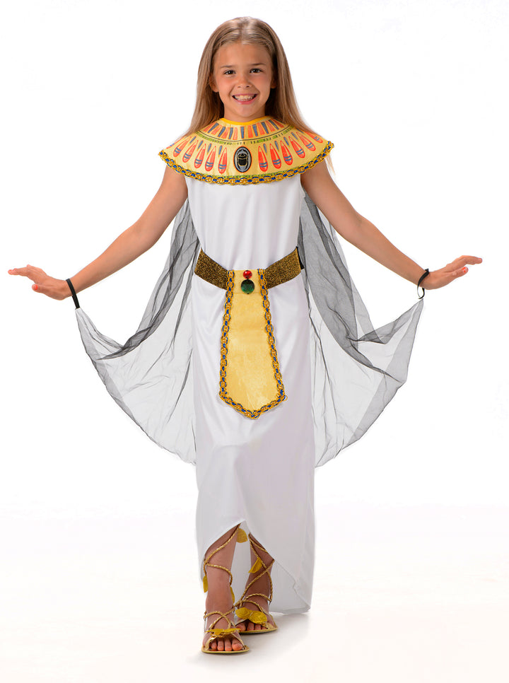 Egyptian Queen Girls Costume Historical Fancy Dress