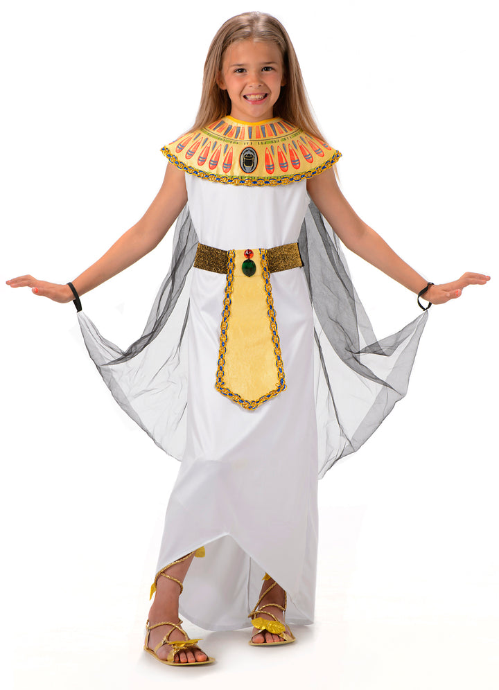 Egyptian Queen Girls Costume Historical Fancy Dress