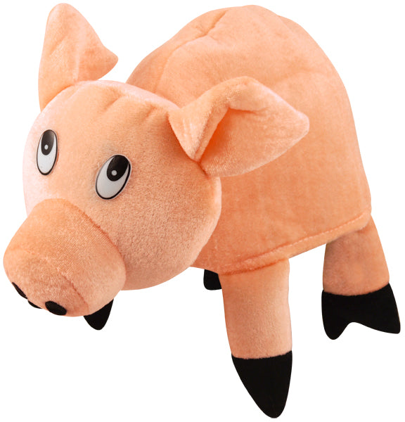 Adults Pig Hat Farm Animal Fancy Dress Costume Accessory