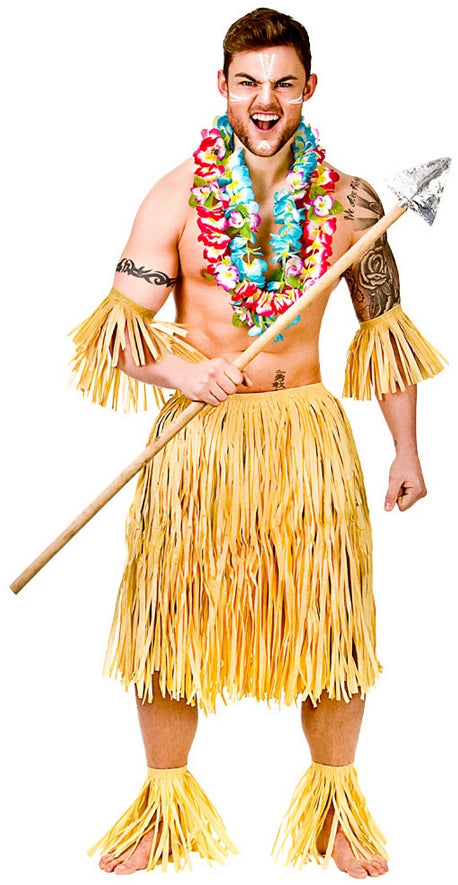 Zulu Warrior Costume Set African Cultural Outfit
