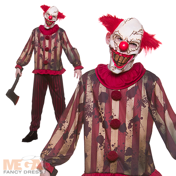 Kids' Vintage Circus Clown Halloween Costume