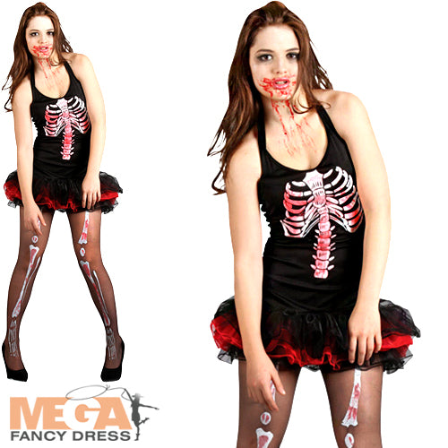Skeleton Zombie Halloween Costume