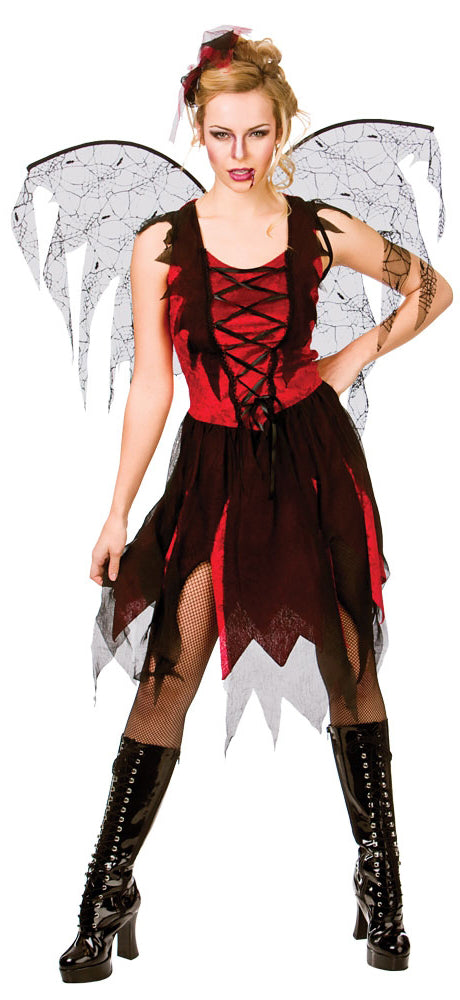 Ladies Goth Vamp Fairy Costume