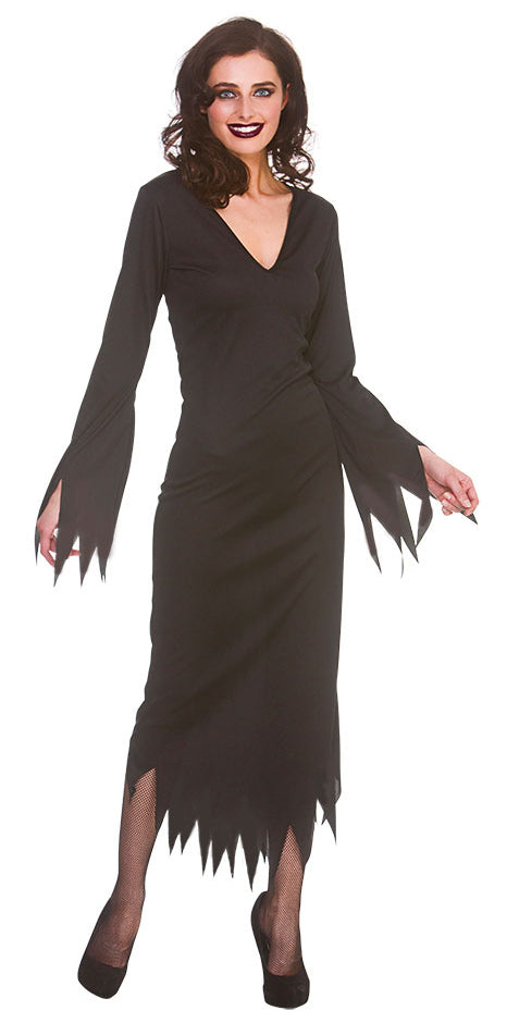 Long Black Gothic Dress