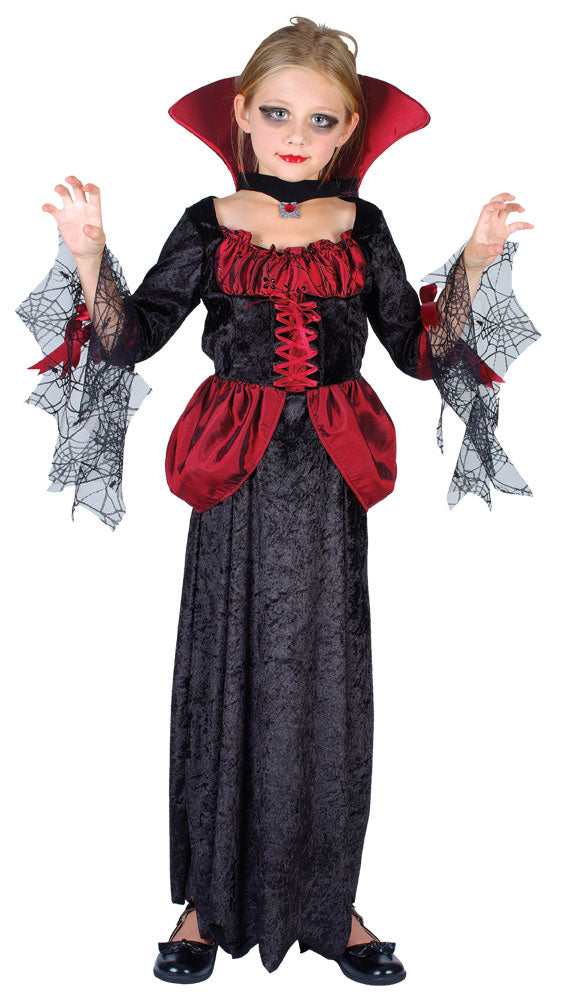 Girls Countess Vampira Costume