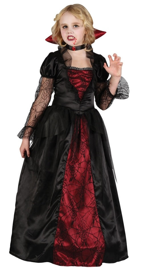 Vampire Princess Costume Gothic Fancy Dress