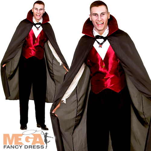 Classic Vampire Gothic Mens Costume