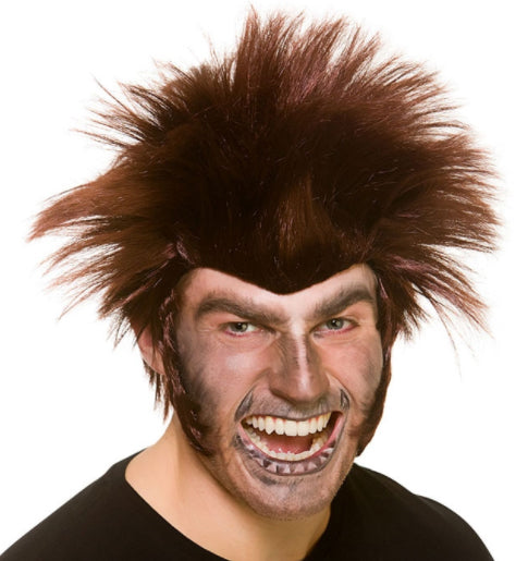 Midnight Werewolf Wig Horror Accessory