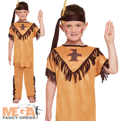American Indian Boys Native Heritage Costume