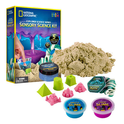 National Geographic Explorer Science Sensory Kit Educational Toy