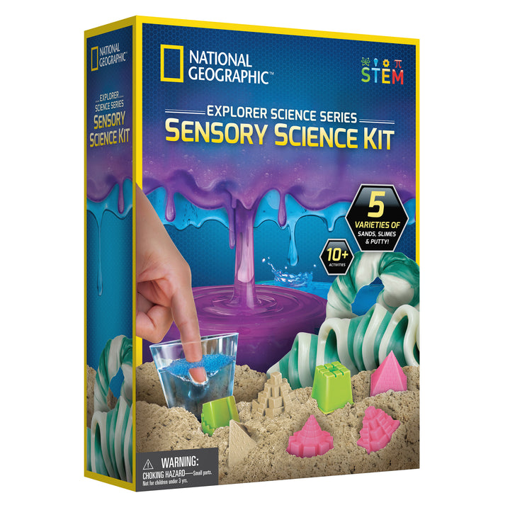 National Geographic Explorer Science Sensory Kit Educational Toy
