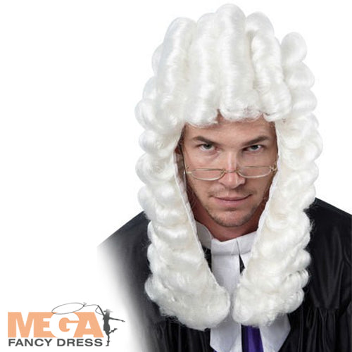 Judge Wig Legal Costume Accessory