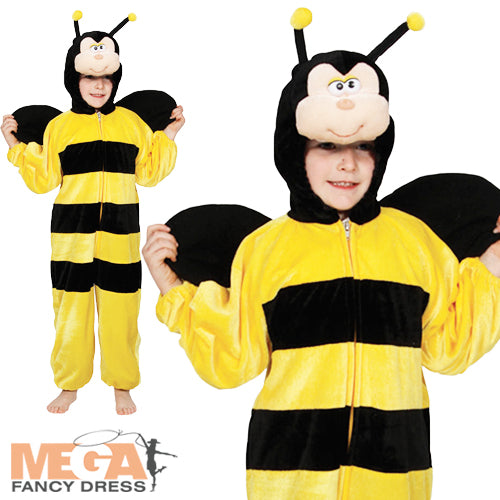 Kids Buzzing Bumble Bee Garden Insect Costume