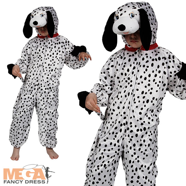 Kids Dalmation Spotted Dog Costume