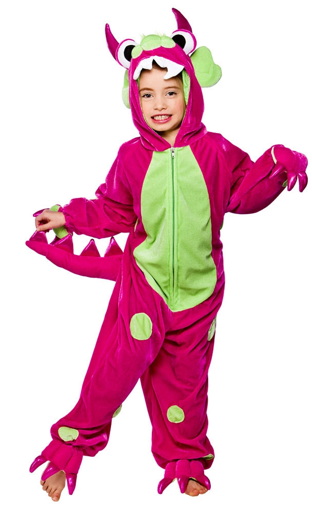 Pink Monster Imaginary Creature Costume
