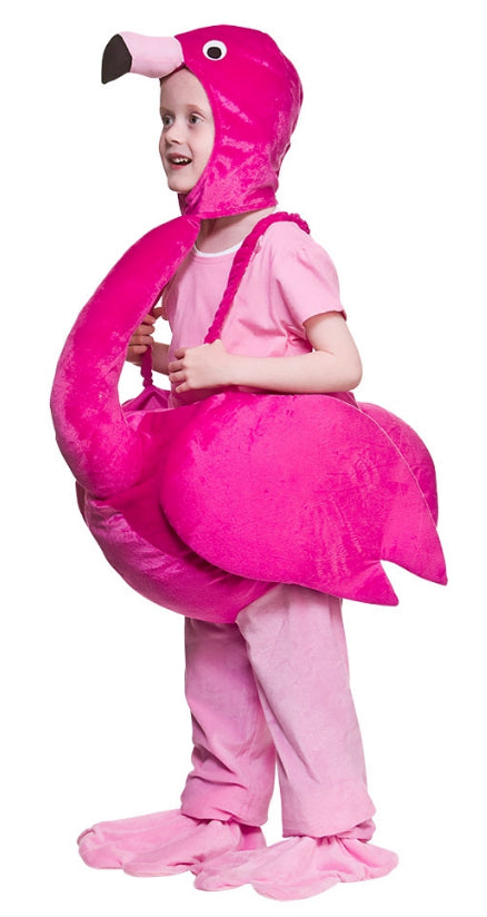 Kids Flamingo Tropical Bird Costume