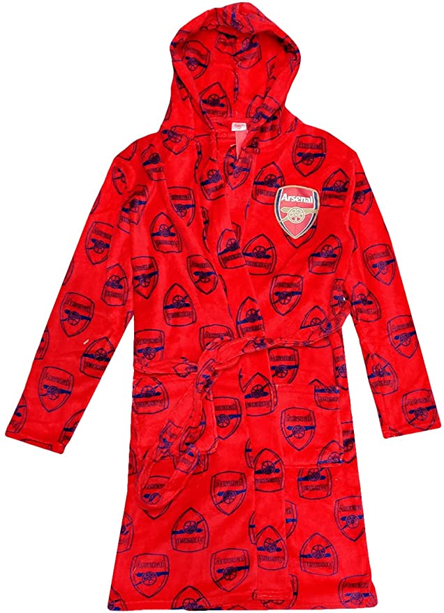 Football Robe Official Kids Arsenal Football Robe – Mega Fancy Dress UK