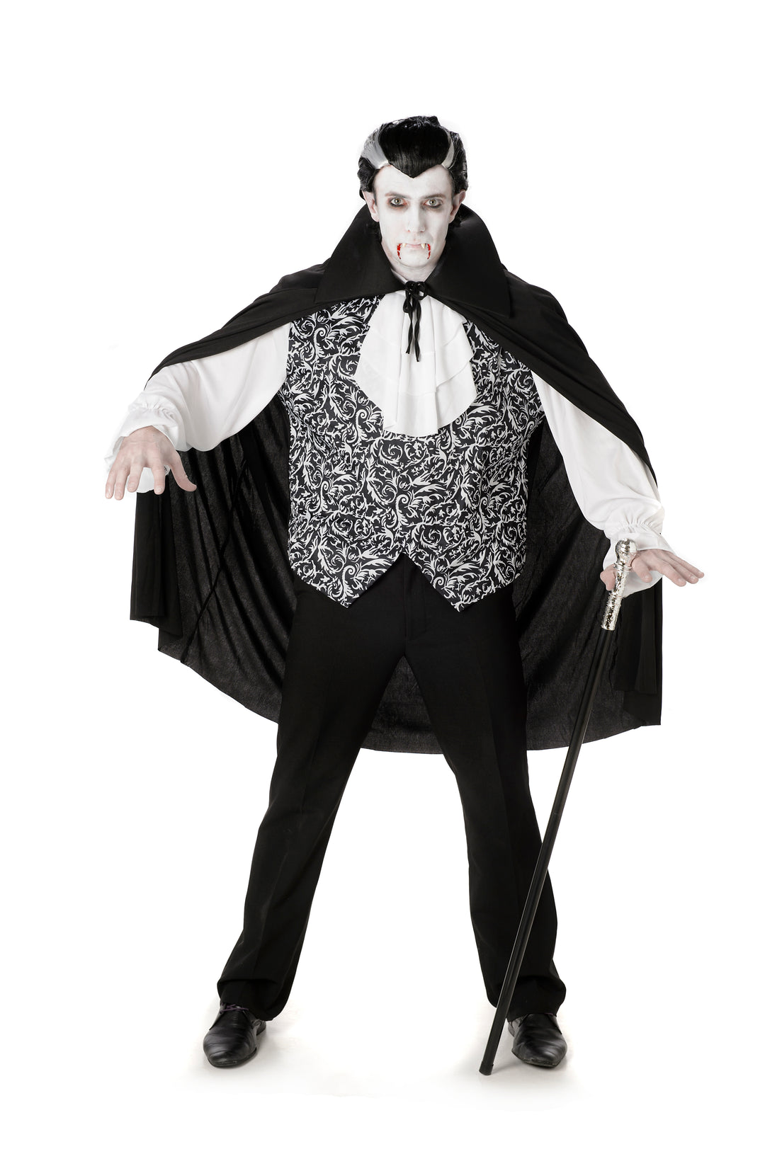 Royal Vampire Mens Costume Gothic Fancy Dress