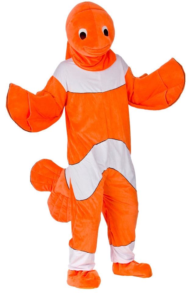 Clown Fish Mascot Tropical Sea Creature Costume