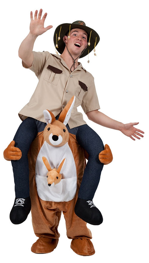 Adults Carry Me Kangaroo Australian Animal Zoo Costume