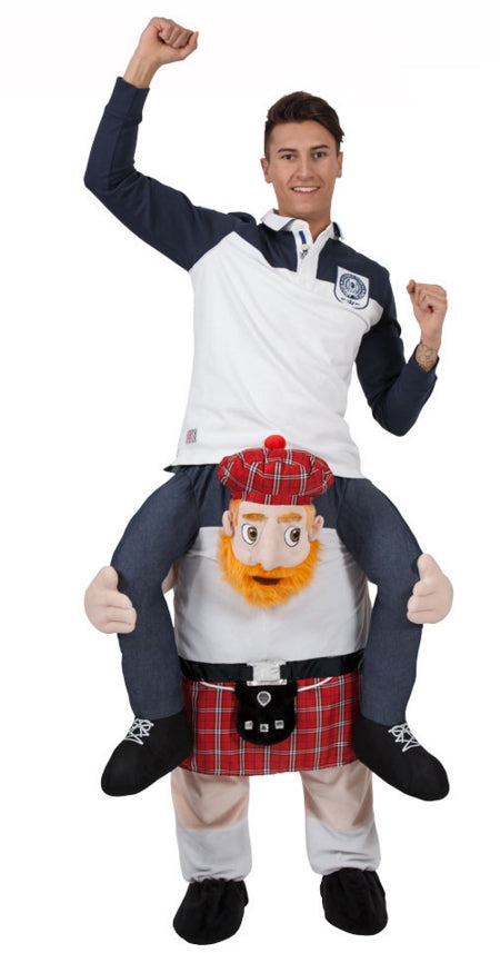 Carry Me Scotsman Scottish Culture Costume