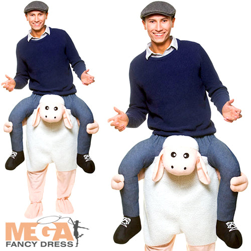 Carry Me Sheep Farm Animal Adults Costume