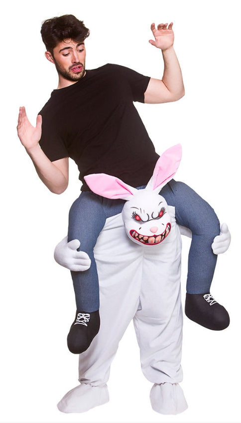 Carry Me Evil Bunny Nightmarish Animal Adults Costume
