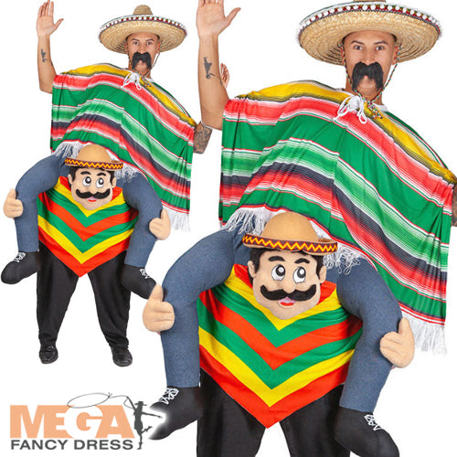Carry Me Mexican Guy Cultural Celebration Costume