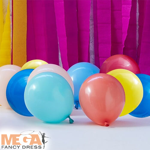 Multi Coloured Balloons