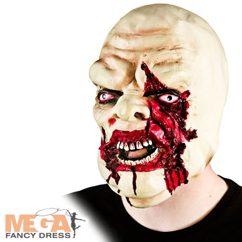 Bloody Zombie Mask Undead Horror Accessory