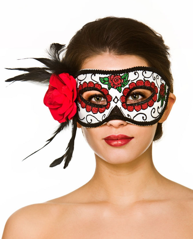 Deluxe Day of the Dead Ladies Eyemask