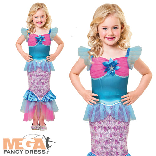Sparkle of the Sea Mermaid Girls Fantasy Costume