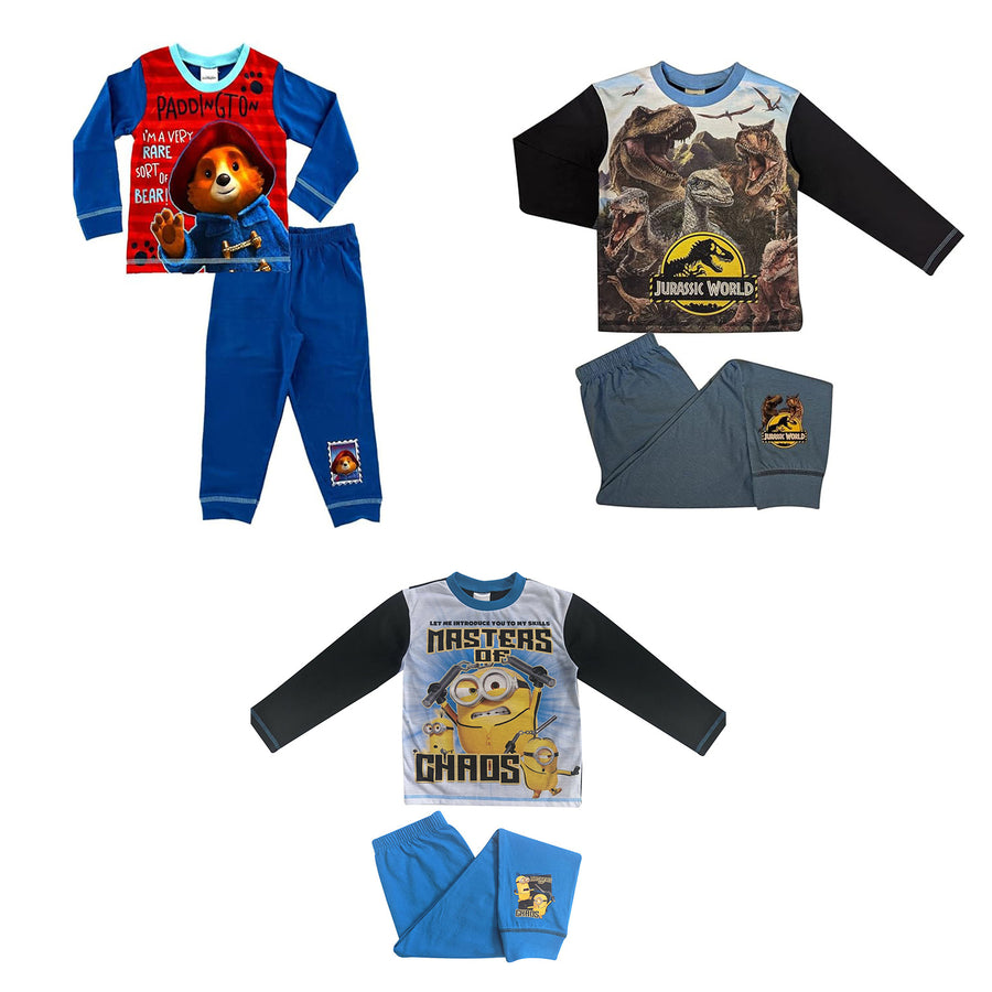 Movie Pyjamas Official Boys Movie Character Pyjamas – Mega Fancy Dress UK