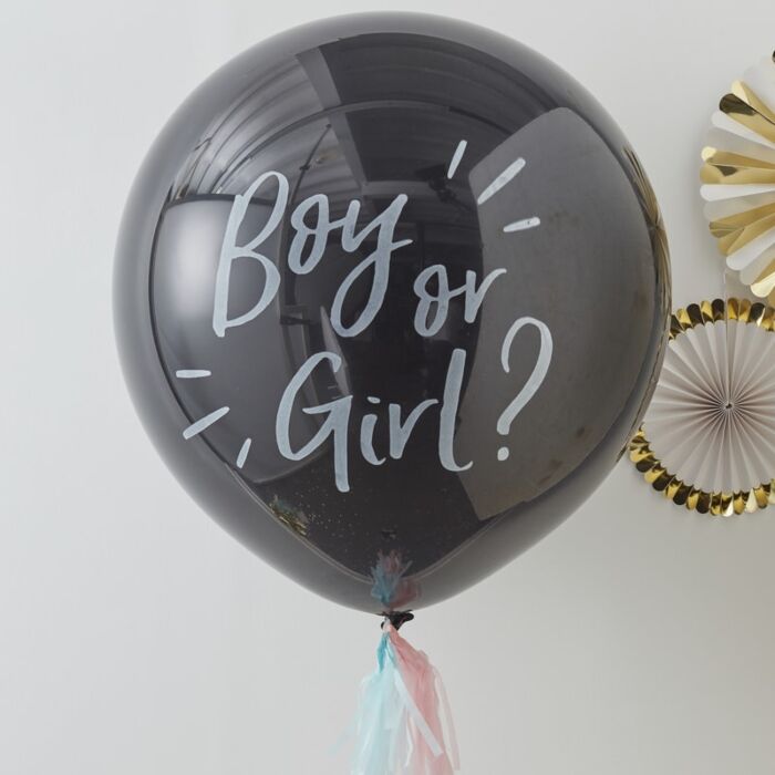 Boy or Girl Gender Reveal Balloon Party Surprise