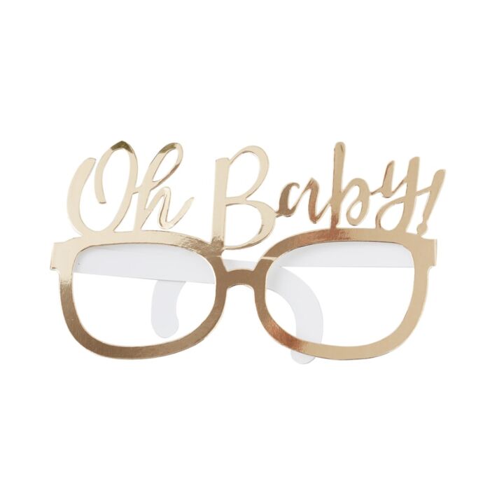 Oh Baby Fun Glasses Playful Baby Shower Accessory