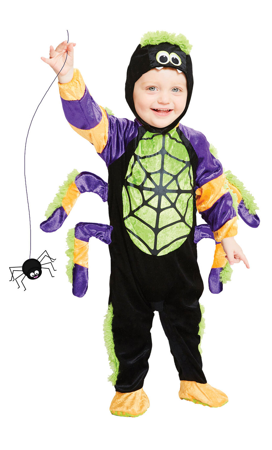 Little Spooky Spider Kids Costume