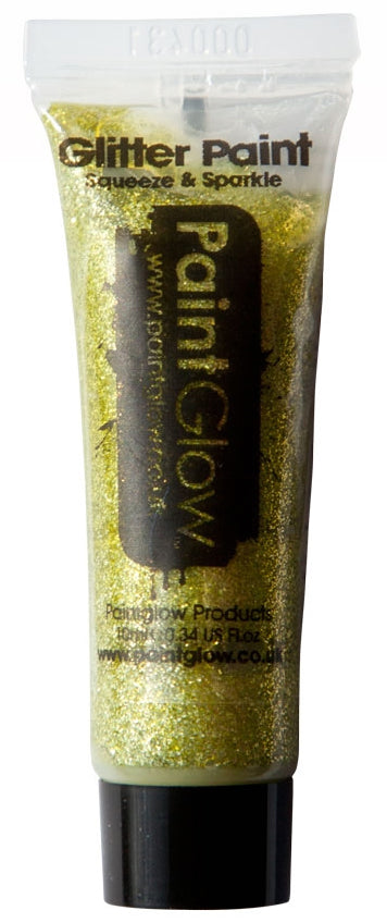 Gold Glitter Face & Body Gel Shimmering Cosmetic Accessory