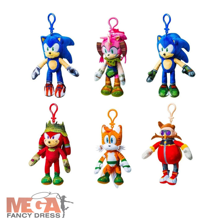 Sonic Prime Plush Keyring Toys