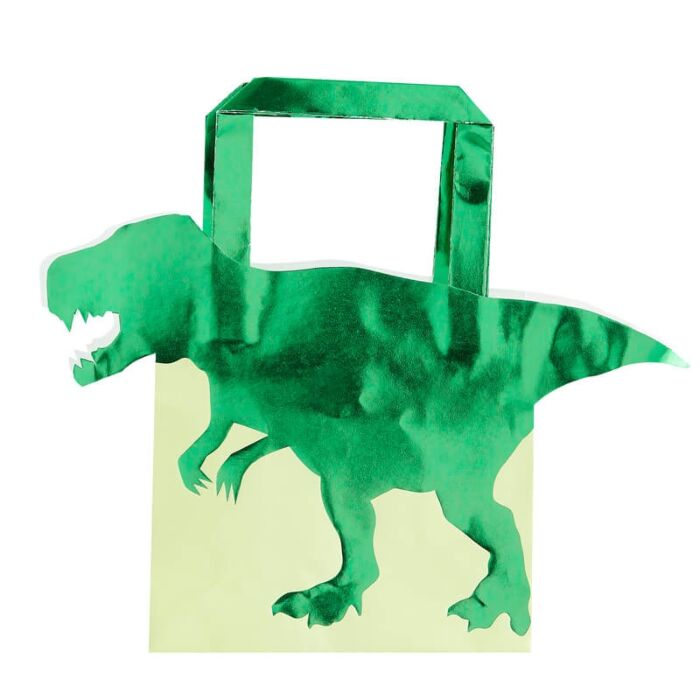 Dinosaur Party Bags Prehistoric-Themed Favor Bags