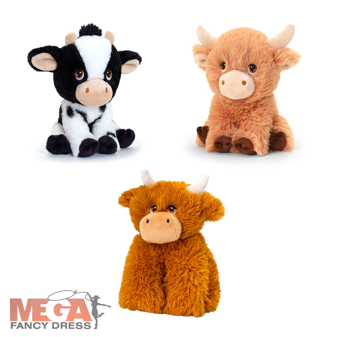 Kids Cow Farmyard Animal Soft Toys