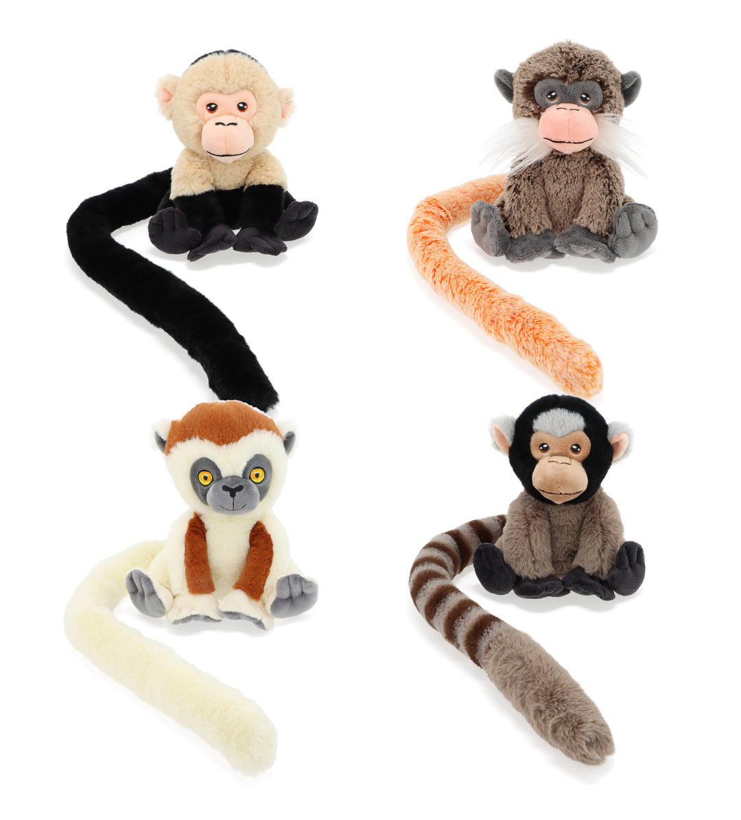 18cm Soft Monkey Tails Plush Toy