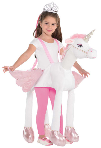 Ride on Girls Unicorn Costume