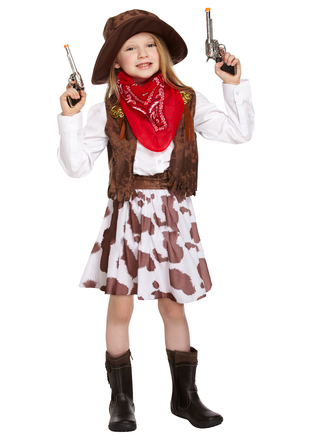 Girls Cowgirl Wild Western Book Day Costume