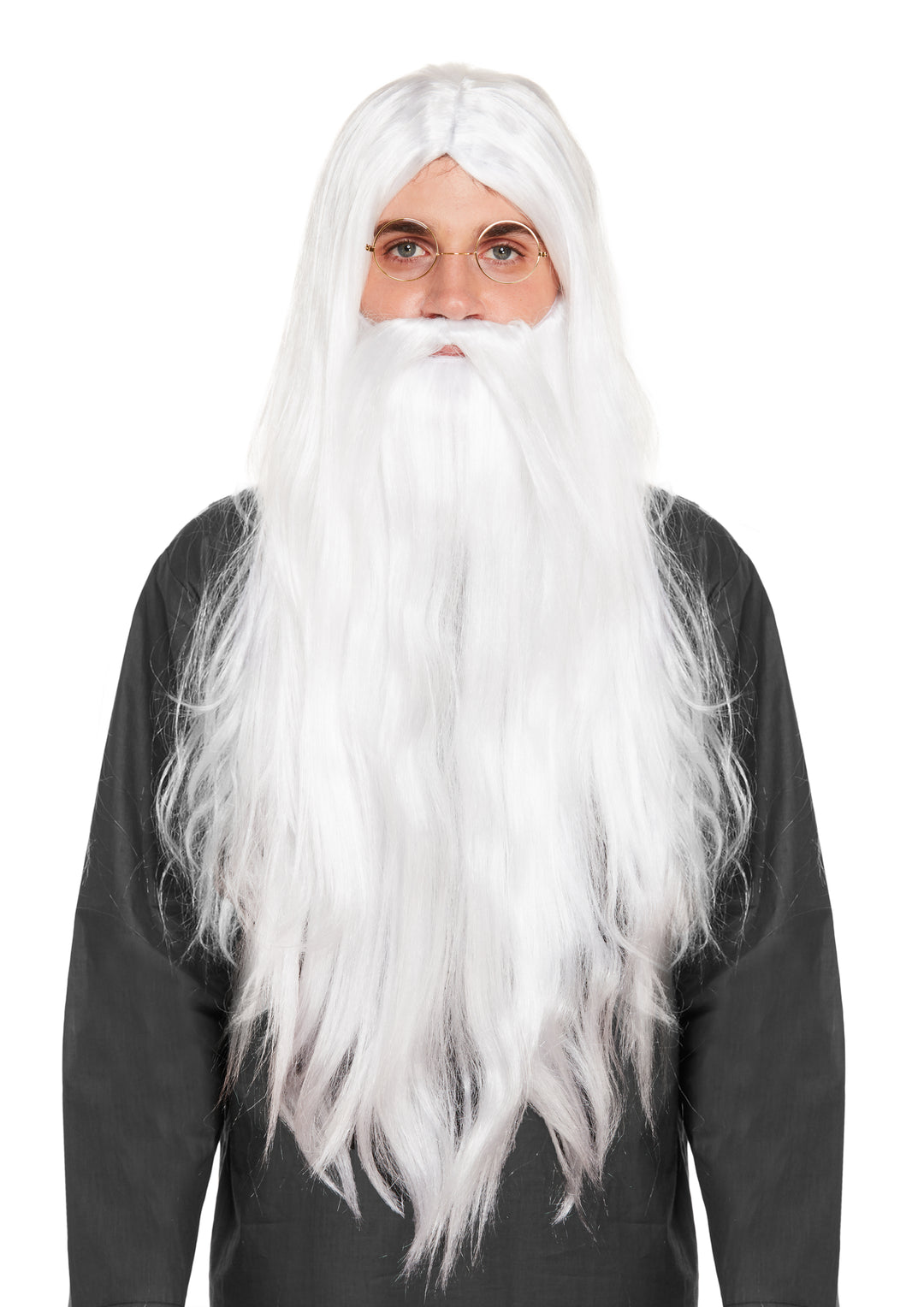 White Wizard Magical Fantasy Wig